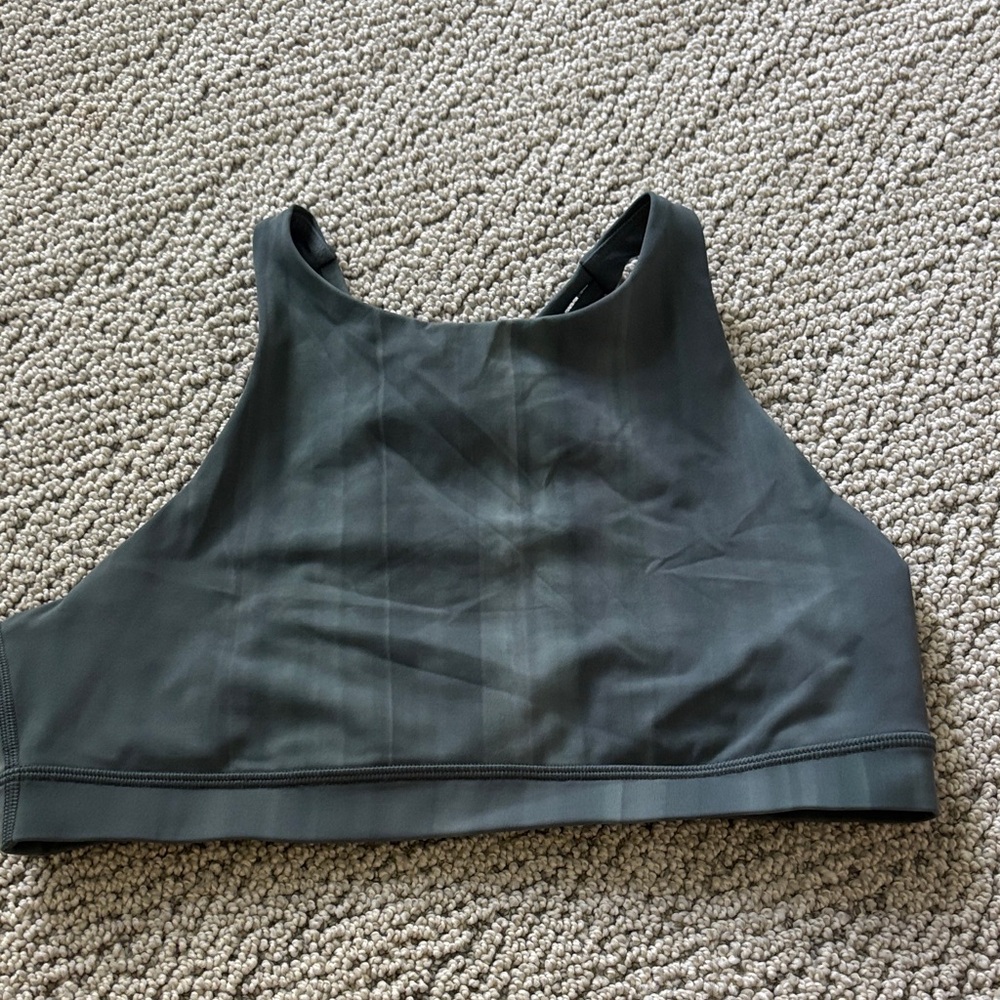 Lululemon Athletica Slate Gray Sports Bra